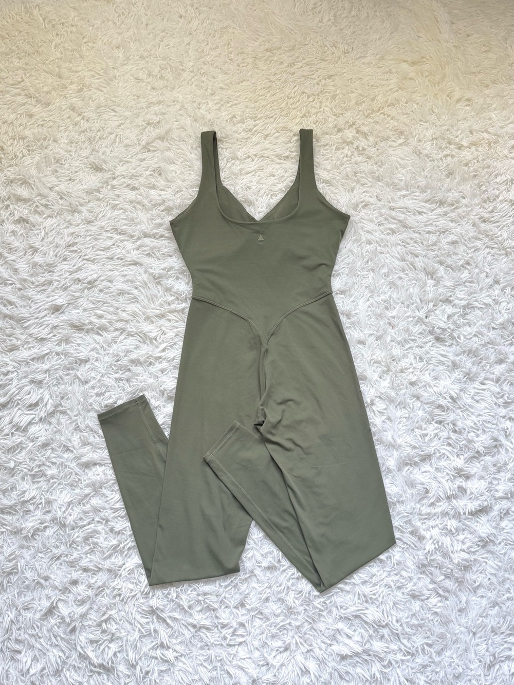 Women's Olive Green Cloud II Jumpsuit - Picture 4 of 6